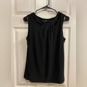 Nine West black dress blouse